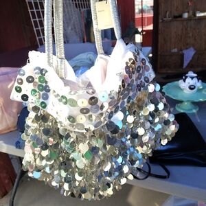 Glamorous Sequin Women's Tote Bag